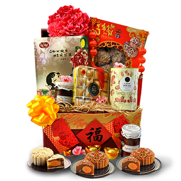 Mooncake Supremo - Mooncake Gift Hamper Basket