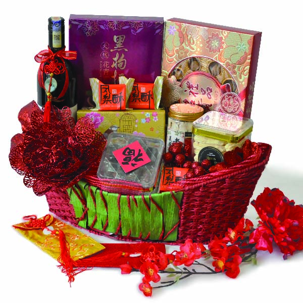 Great Luck Oriental Hamper - CNY Chinese New Year Basket Hamper