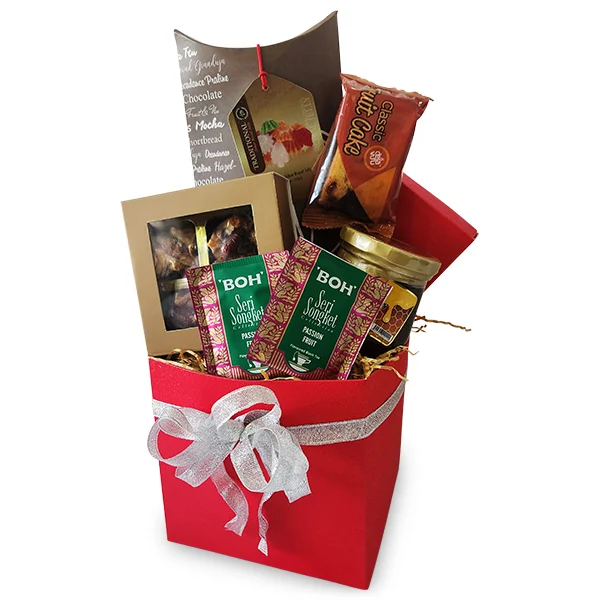 Aghal Halal Hamper with Turkish Delight, Honey, BOH Tea and Fruit Cake Malaysia