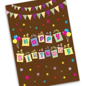 Happy Birthday Personalised Card