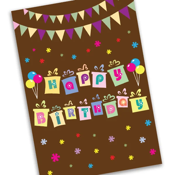 Happy Birthday Personalised Card