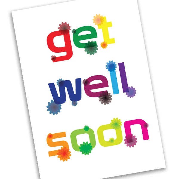 Get Well Blossom Custom Card