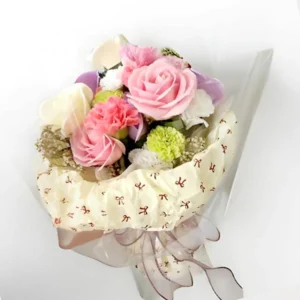 Eau So Fresh - Flower Soap Roses Carnation Bouquet