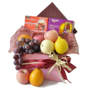 Fruity Essence Hamper - Brand Lutein Essence & Innershine Mato Bright with Fresh Fruits