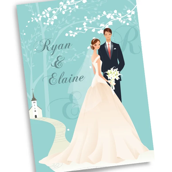 Perfect Wedding Congratulations Custom Card