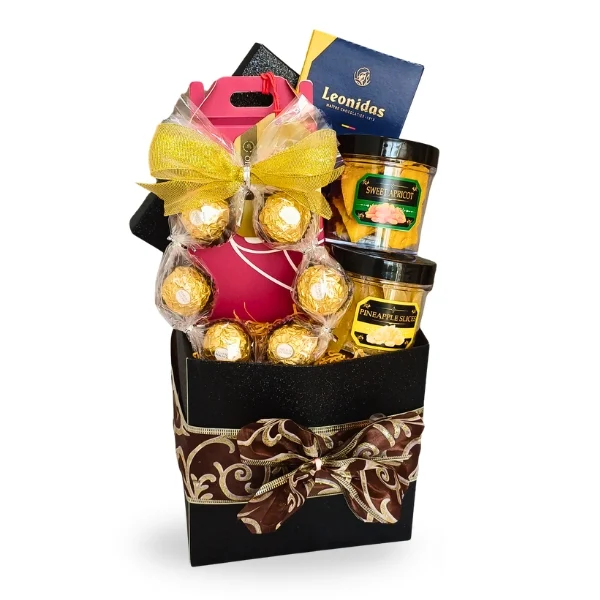 Leonidas Chocolate Gourmet Hamper with Ferrero Rocher Nougat and Premium Treats Malaysia
