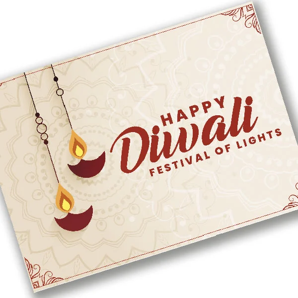 Send Deepavali greeting card to send heartfelt wishes on the Festival of Light